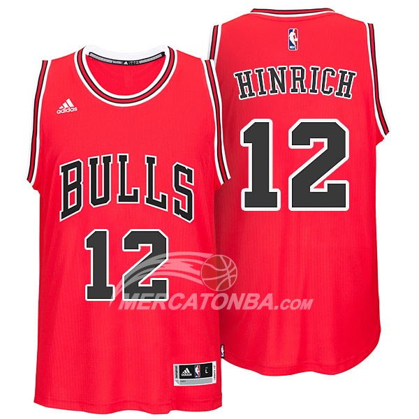Maglia NBA Hinrich Chicago Bulls Rojo